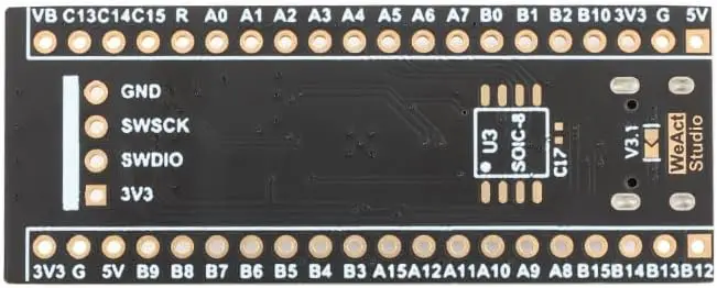 STM32F411CEU6 Development Board STM32F4 Core Module System Board Learning 100Mhz  128KB RAM 512KB ROM for Programming