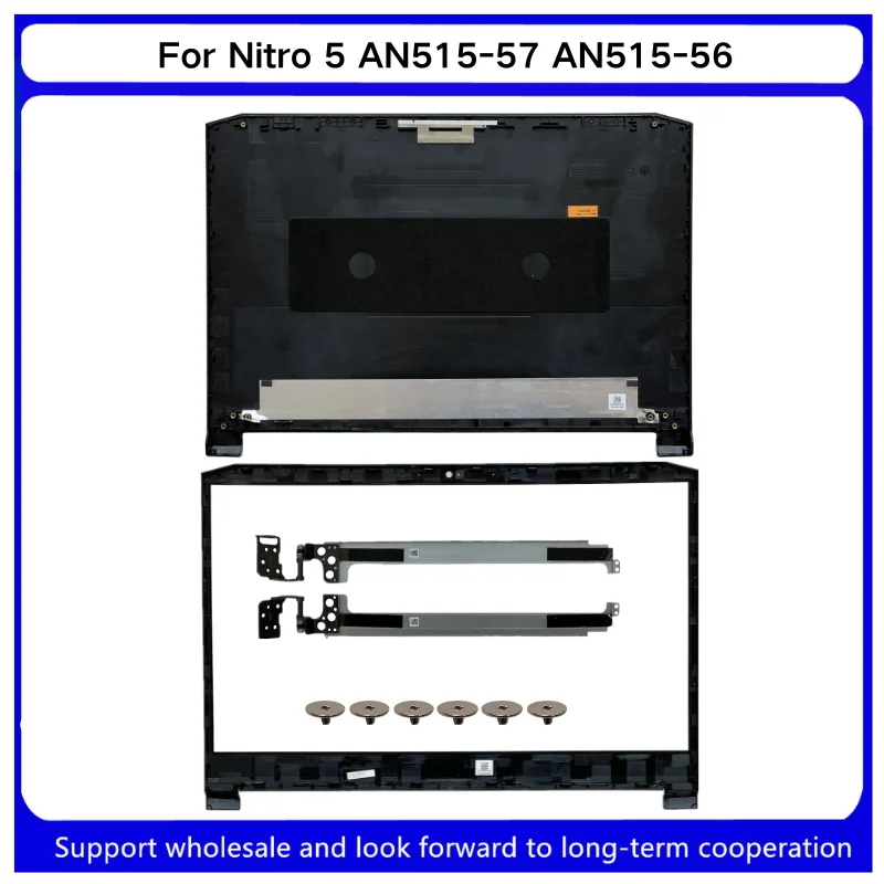 New For Kailxuling Nitro 5 AN515-57 AN515-56 LCD back cover/ Front Bezel/ LCD Hinges AP3AT000210 60.QBAN2.002, 60.Q7KN2.001