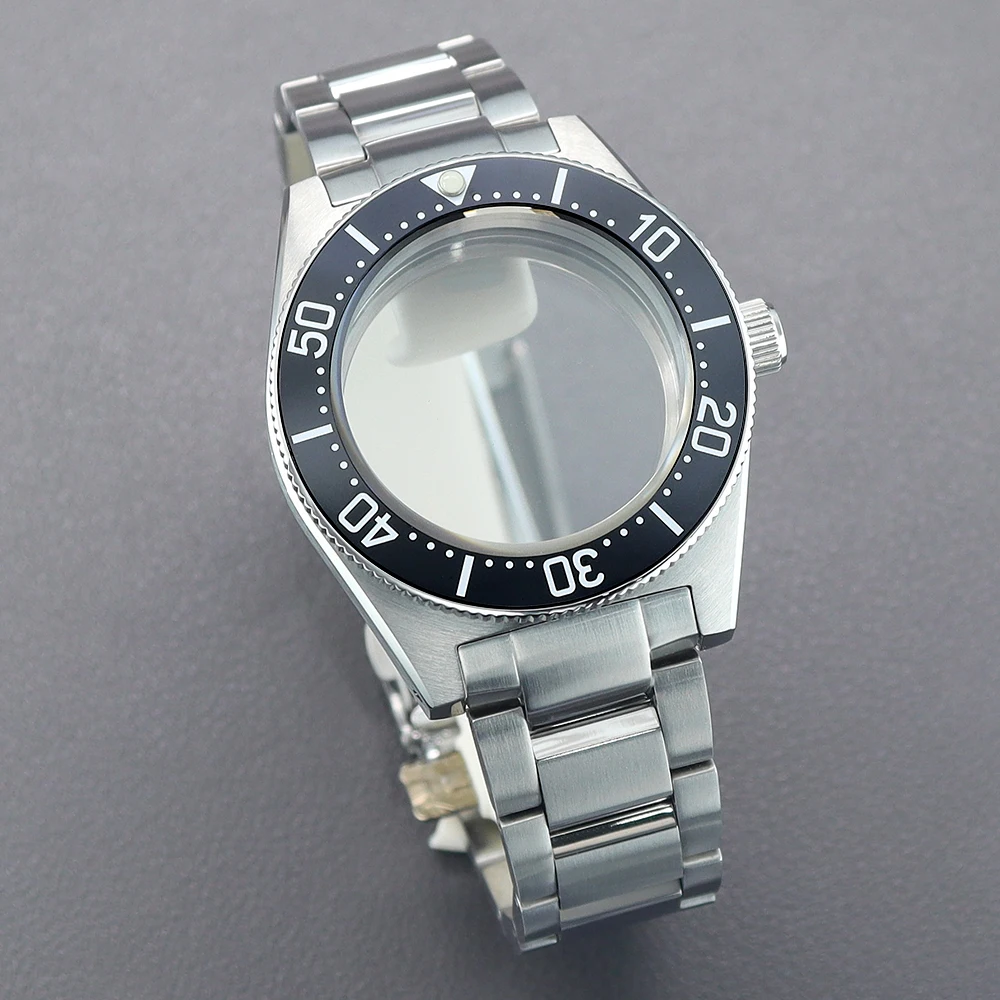 

40mm NH35 NH36 Watch Case Stainless Steel Strap For NH34 NH35 NH36 NH38 NH70 4R36 Movement Watch Repair Tools Parts Mod SPB149J1