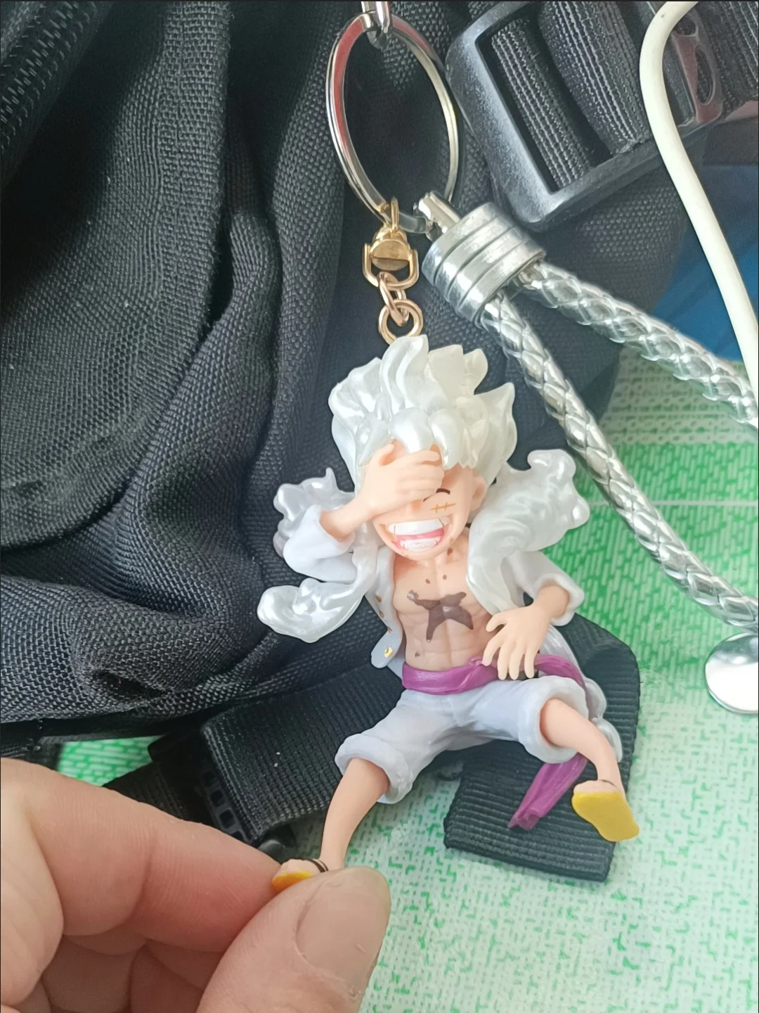 One Piece Nika D. Luffy Keychain Pendant Cartoon Anime Car Accessories Doll Gift Backpack Accessories Birthday Gifts In Stock - view 6