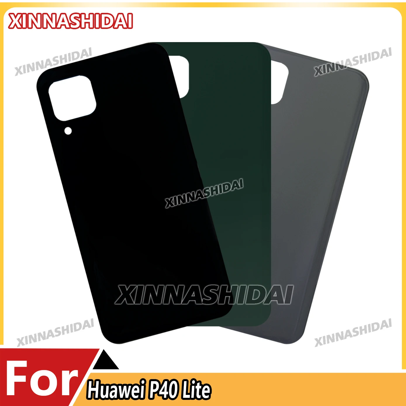 

100% бренд для Huawei P40 Lite 6,4 дюйма (JNY - L21/JNY - L22) Новый корпус, задняя крышка аккумулятора, высококачественное стекло с устойчивым к C