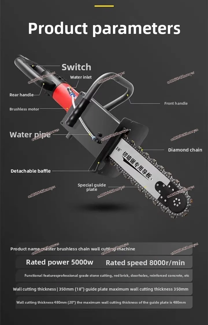 

Chain Saw Wall Cutting Machine