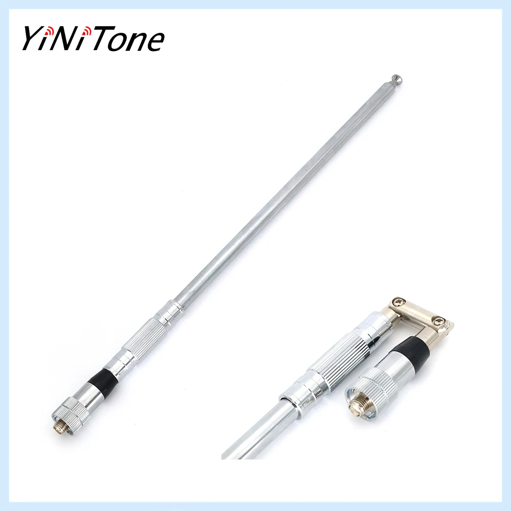 

27MHz Telescopic Antenna SMA-Female for Two Way Radios-High Gain, Adjustable Length, Multiple Uses, Folding Design