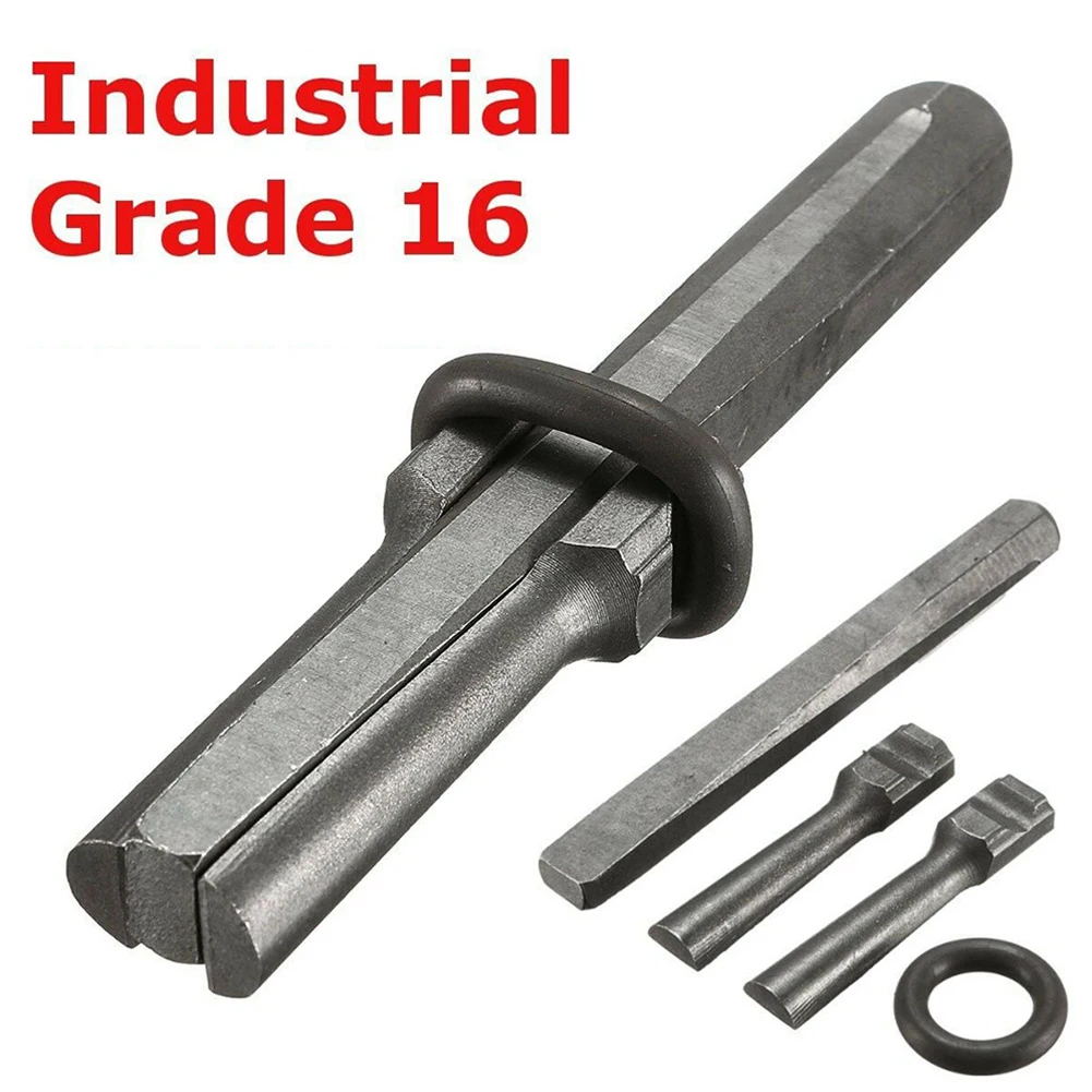 

Drill Stone Splitters 1 Set Accessories Quarrying Tools Electric Hammer Drills Industrial Grade 16 Iron Stone Openers