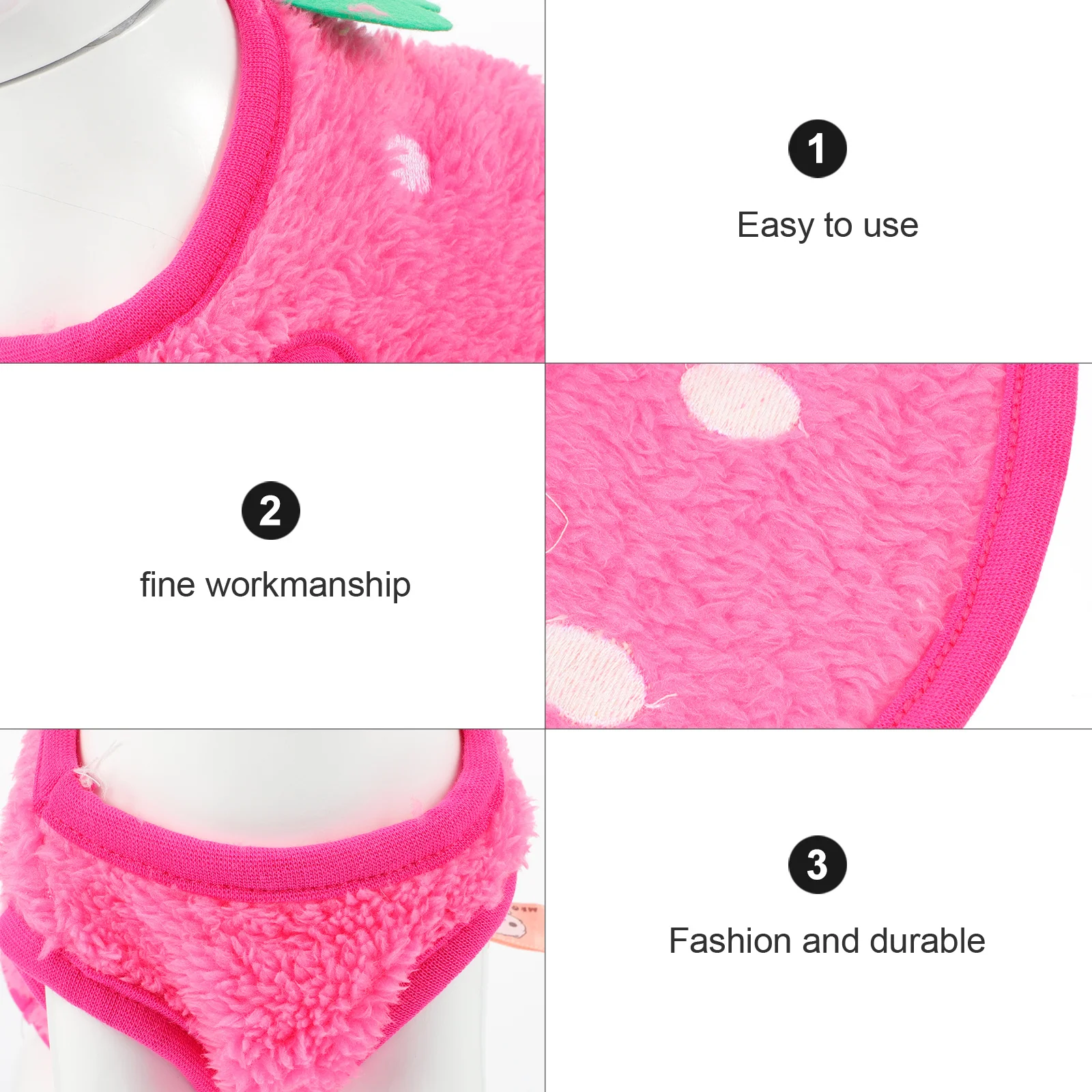 

Winter Dog Clothes Coral Fleece Small Pet Hoodie Vest for Guinea Pig Bunny Rabbit Small Dog Costume Guinea Pig Clothes