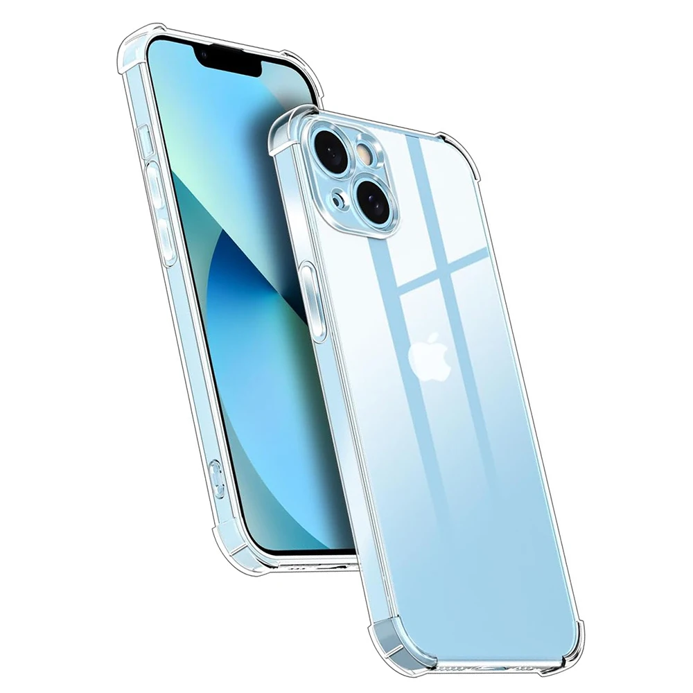 Luxury Silicone Soft Case For iPhone 16 15 14 13 12 Mini 11 Pro XS Max X XR SE 2 3 7 8 Plus Shockproof Cover Ultra Thin Shell