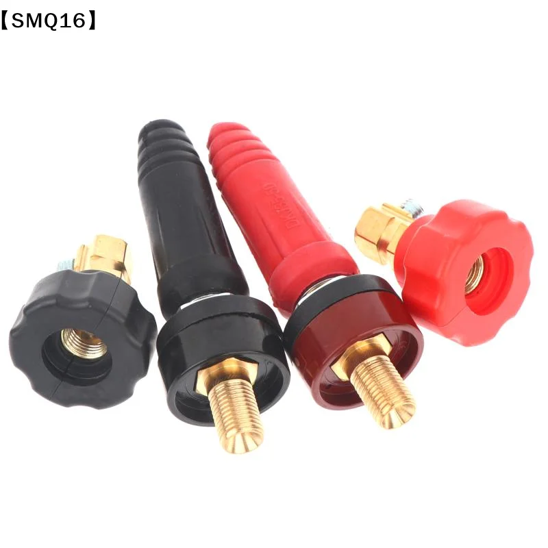 Welding Quick Connector Copper Terminal Insulated Rubber Plug Socket DKJ10-25 DKJ35-50 For Arc Welding Equipment Connection【SMQ】