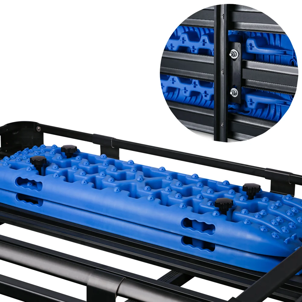 Universal Car Mounting Pins Base Plates Kits for Traction Boards Mount Fit For All Recovery Tracks with 4.72