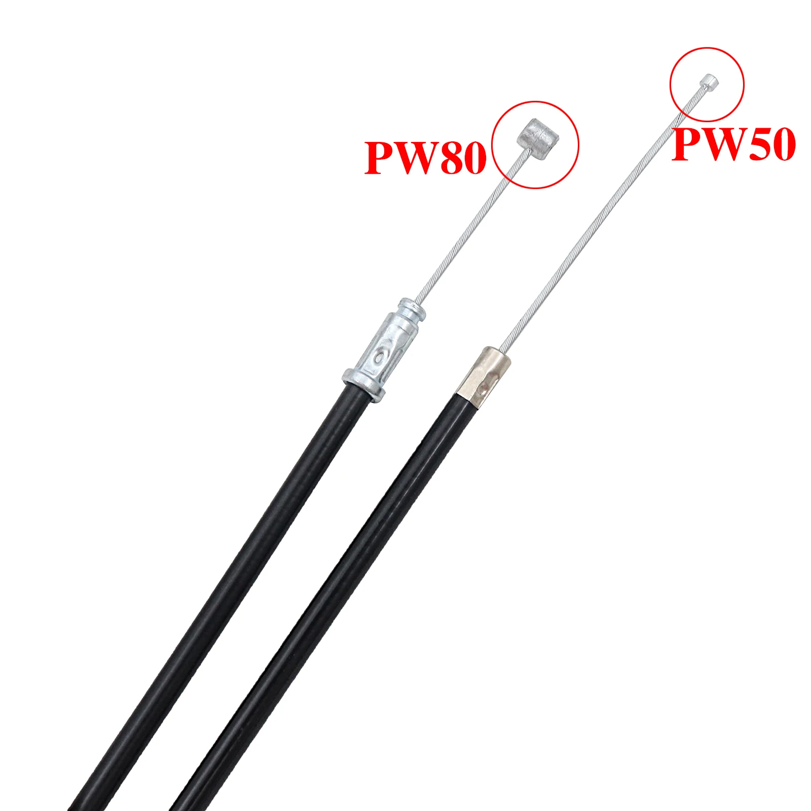Universal Choke Cable For Yamaha PW50 PW80 PEEWEE Dirt Pit Bike Motobike Motorcycle Replacement Parts Accessories view 5