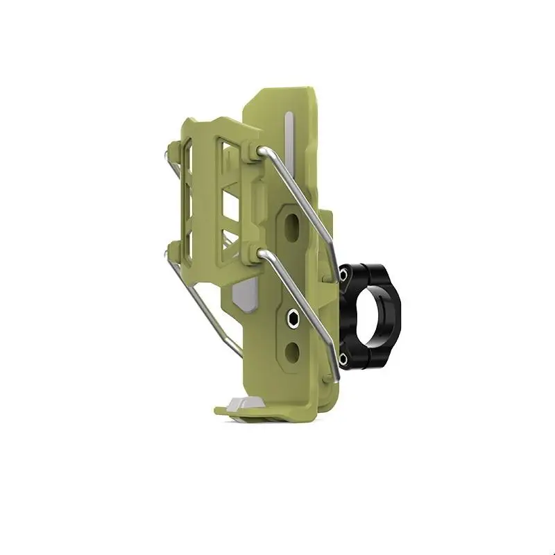 1 مجموعة عالمية 360 °   قابل للتعديل المقود كأس قفص دراجة نارية زجاجة ماء حامل ل MTB الطريق الدراجات ADV دراجة نارية