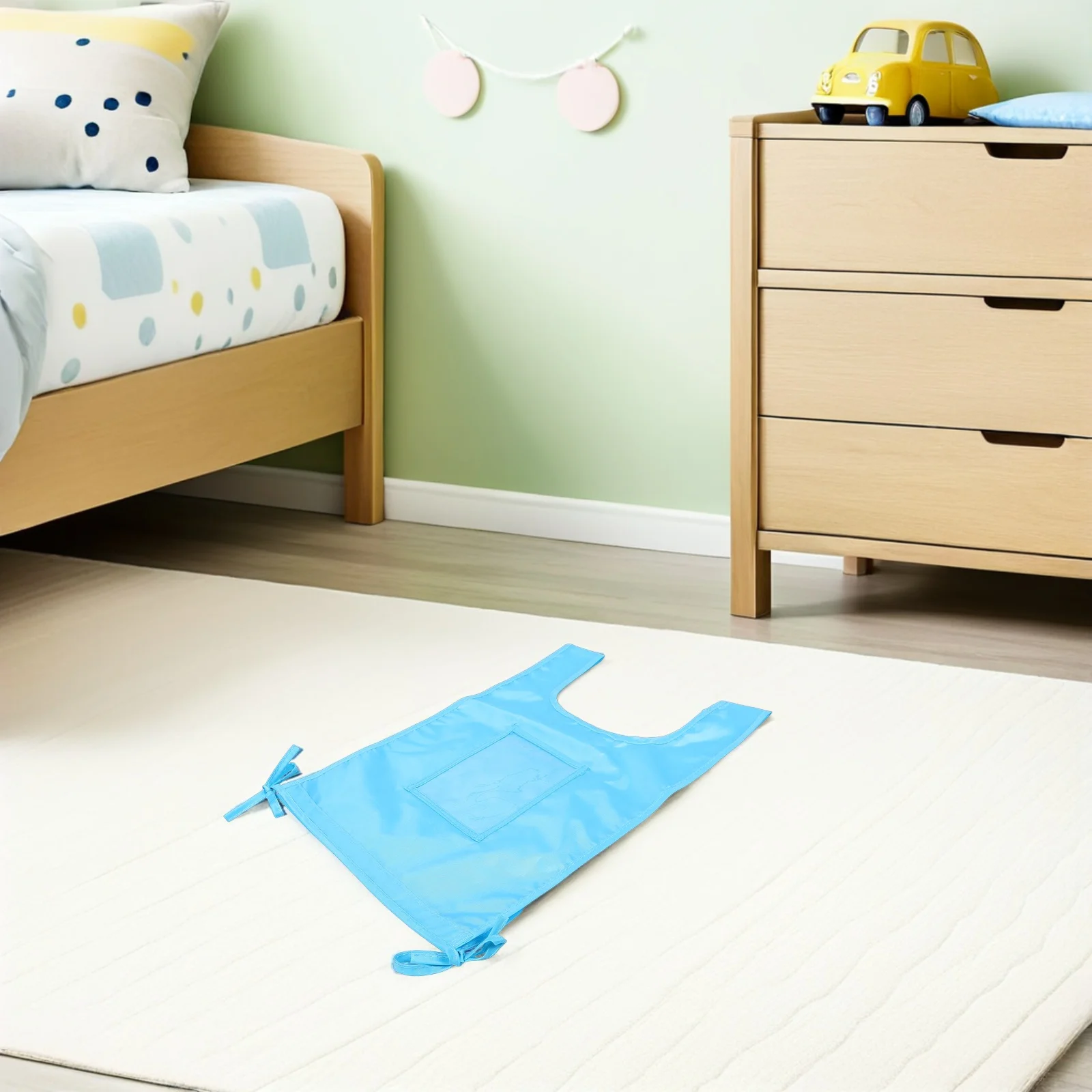 Gilet per carte per bambini da 5 pezzi per lo sviluppo cognitivo Gilet per apprendimento interattivo colorato con carte a forma di numero Materiale didattico per