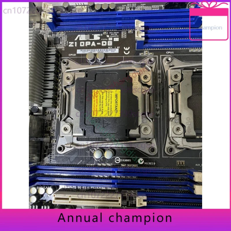 FOR ASUS Z10PA-D8 C612 2011 X99 Dual server main board 2600v3 v4