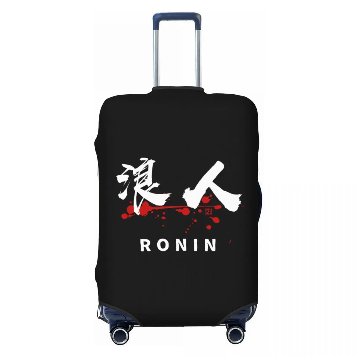 

Пользовательский Ronin Kanji символ каллиграфический чехол для багажа забавный японский самурай чемодан защитные чехлы костюм для 18-32 дюймов