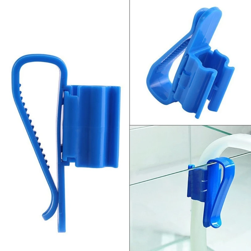 Fish for Tank Mounting Clip Pipe Hose Holder Multifunction Plastic Adjustable Cl