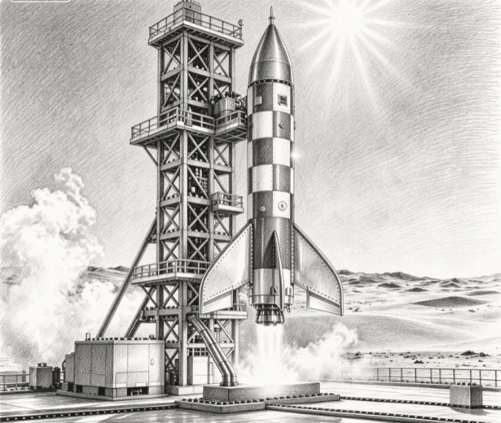 2026 NEW HOT Creative Store - Moon Launch Classic Space Movie Scene Living Room Display Toys Adult Gifts