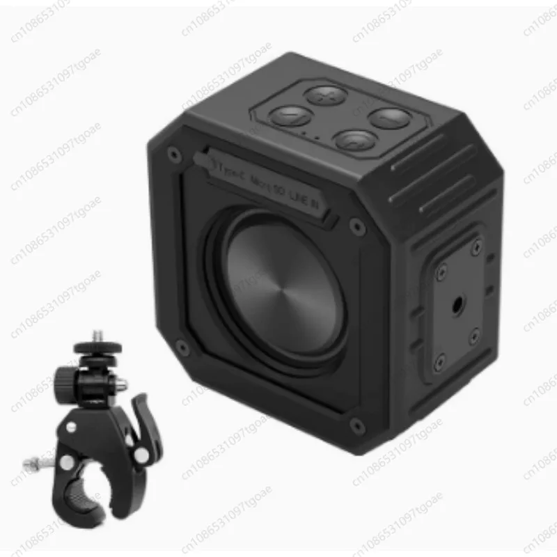 Portable Waterproof Bluetooth Audio Box Bike Mounted Wireless Speaker TF Card Type-C Charging For Motorcycle Cycling