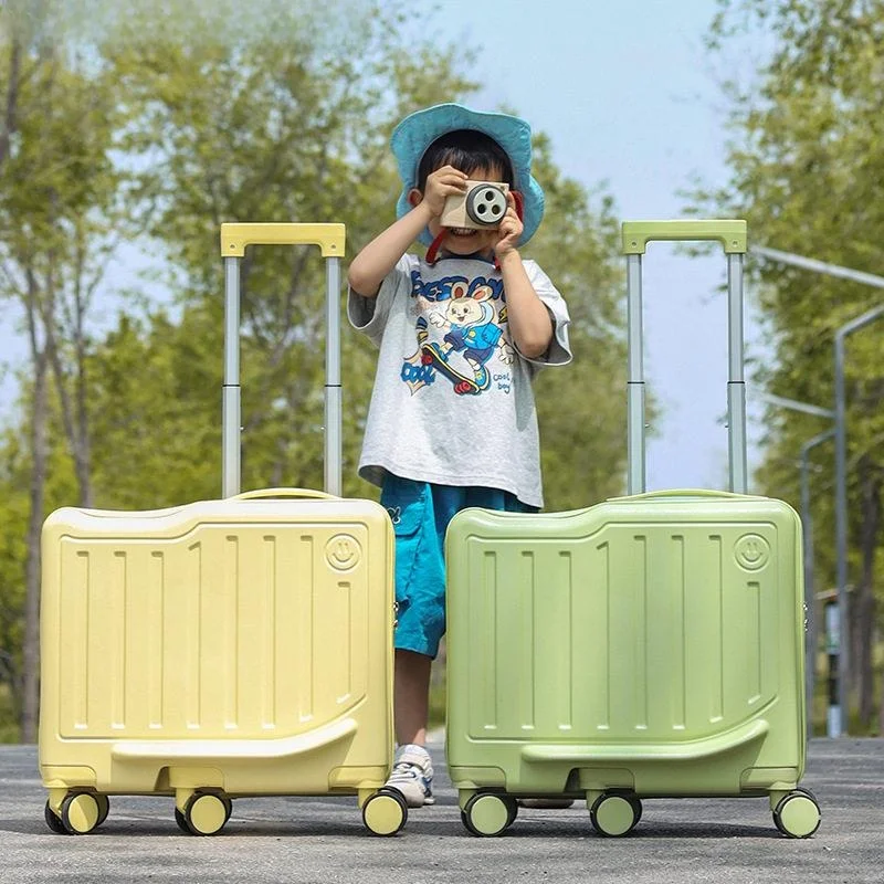 children's-lightweight-travel-suitcase-password-lock-20-inch-carry-on-bag-boys-girls-can-sit-ride-retro-fashion-bag