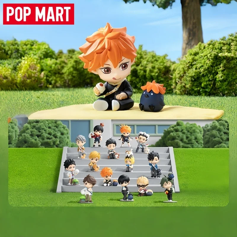 

New POPMART Haikyu!! Off-Court Vibes Series Blind Box Genuine Collectible Figure Desktop Ornament Toy Gift For Adult Collectors