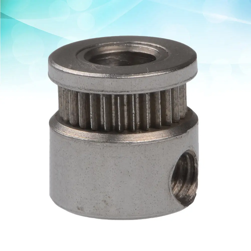 

28T Extruder Drive Gear Stainless Steel Filament Feed Wheel for 3D Printer Parts Drawing Accessory