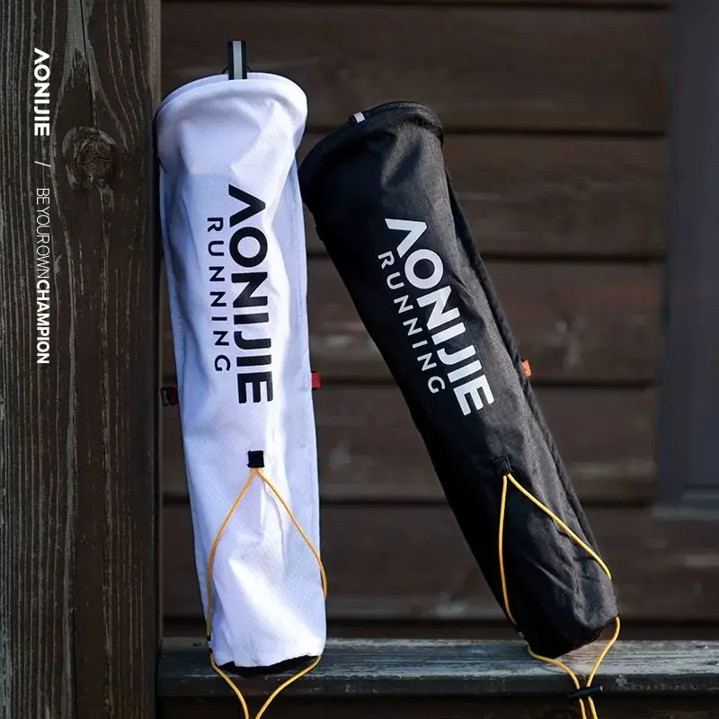 AONIJIE Trekking Pole Quiver Bag Trail Running Walking Stick Climbing Canes Hiking Poles Storage Bag For Backpack Hydration Vest