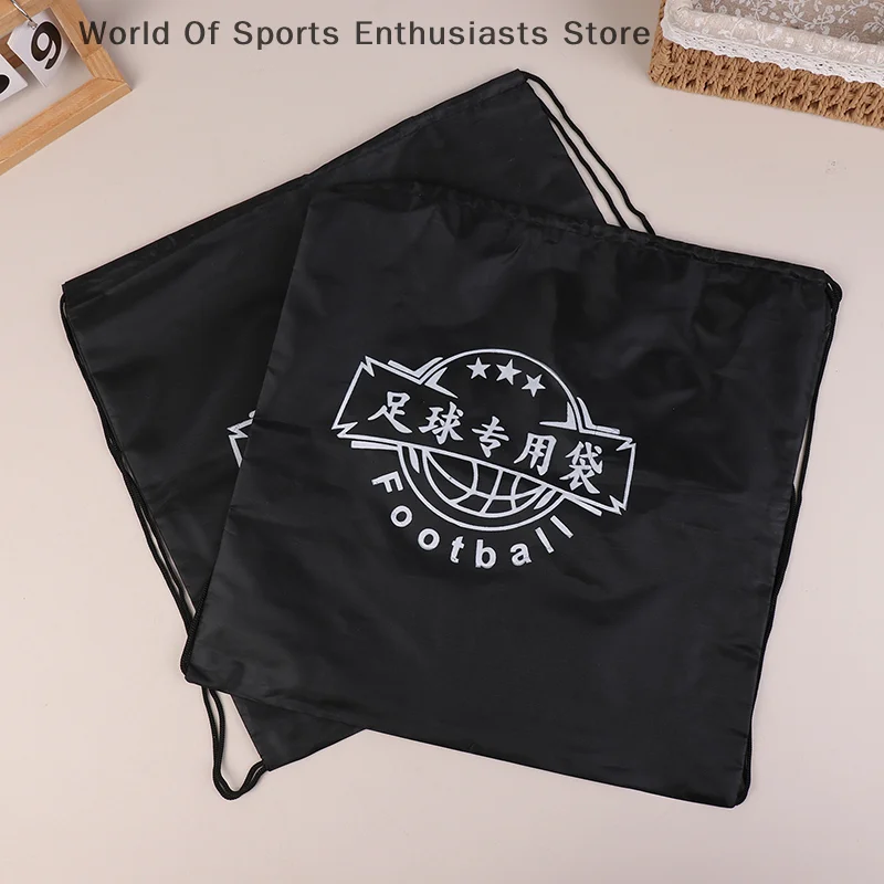 กีฬากลางแจ้งขนาดใหญ่ความจุ Bundle Pocket Drawstring กระเป๋า Oxford ผ้ากระเป๋าเป้สะพายหลังสําหรับบาสเกตบอลลูกฟุตบอลฟิตเนสกระเป๋า