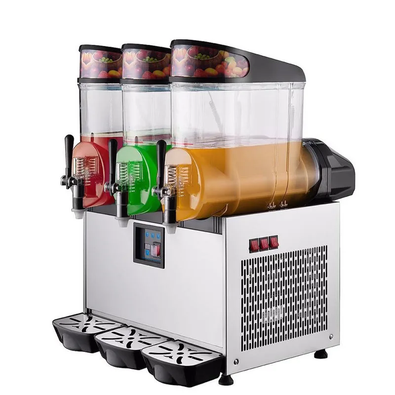 

Commercial juice container Snow melting machine single double three-cylinder cold drink machine snow mud machine