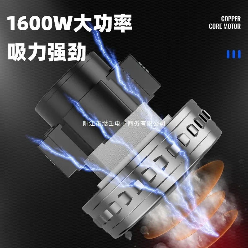 2025 Wet and Dry Bucket Vacuum Cleaner Household Large Suction Strong High Power Decoration Industrial Vacuum Cleaner Profession