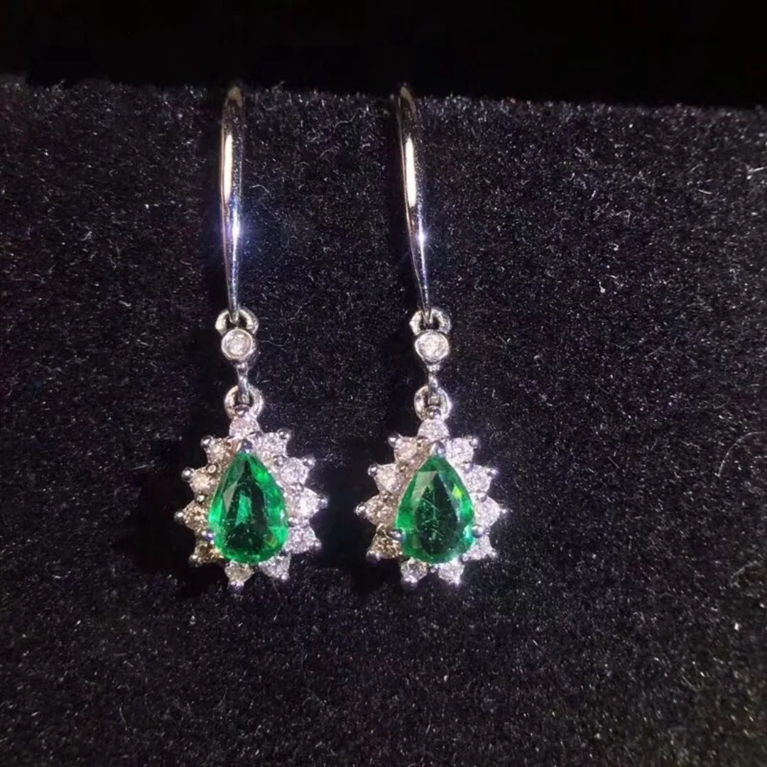 

Роскошное кольцо с натуральным изумрудом, тщательно разработанное из чистого серебра S925, потрясающий и модный ювелирный подарок