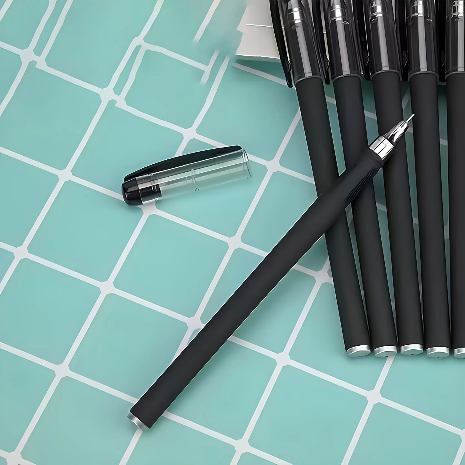 10/20 عبوة من أقلام الجل المحايدة باللون الأسود مقاس 0.5 مم | التجفيف السريع واللوازم المدرسية للكتابة بسلاسة للعمل والدراسة والاستخدام اليومي #3