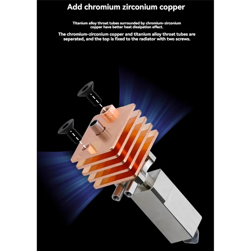 

Для Bambu Lab P1 X1, совместимый с бамбуковым цельнометаллическим набором Hotend — обновление TZ3.0, аксессуар для 3D-принтера