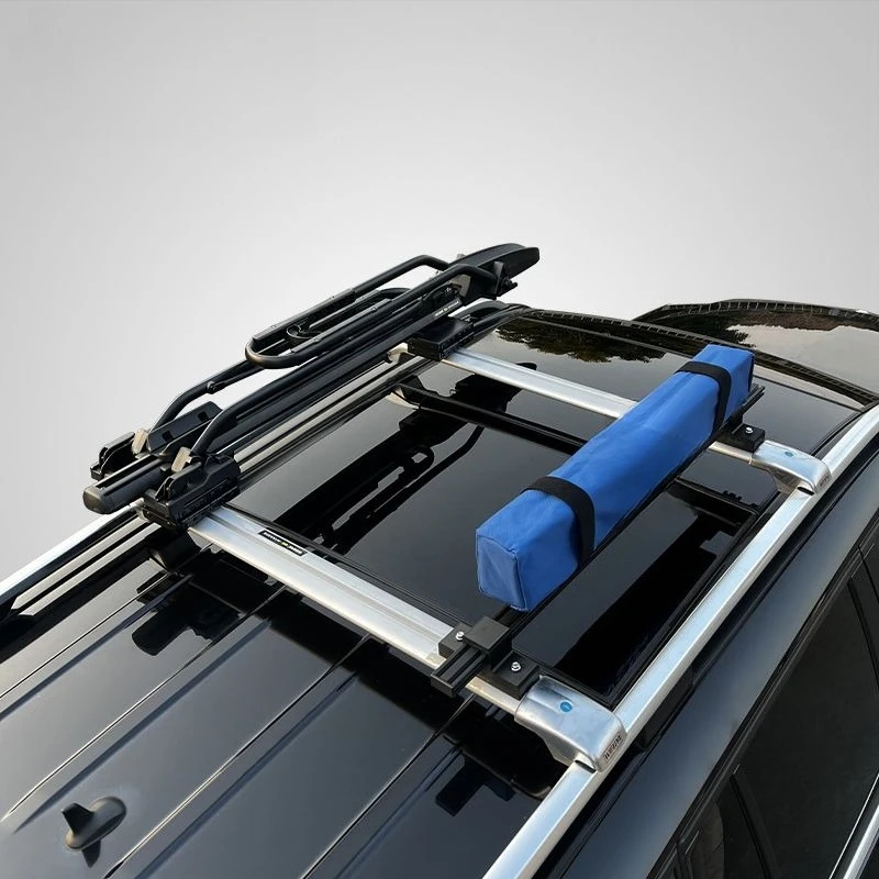 Portabicicletas de techo soporte antirrobo para vehículo