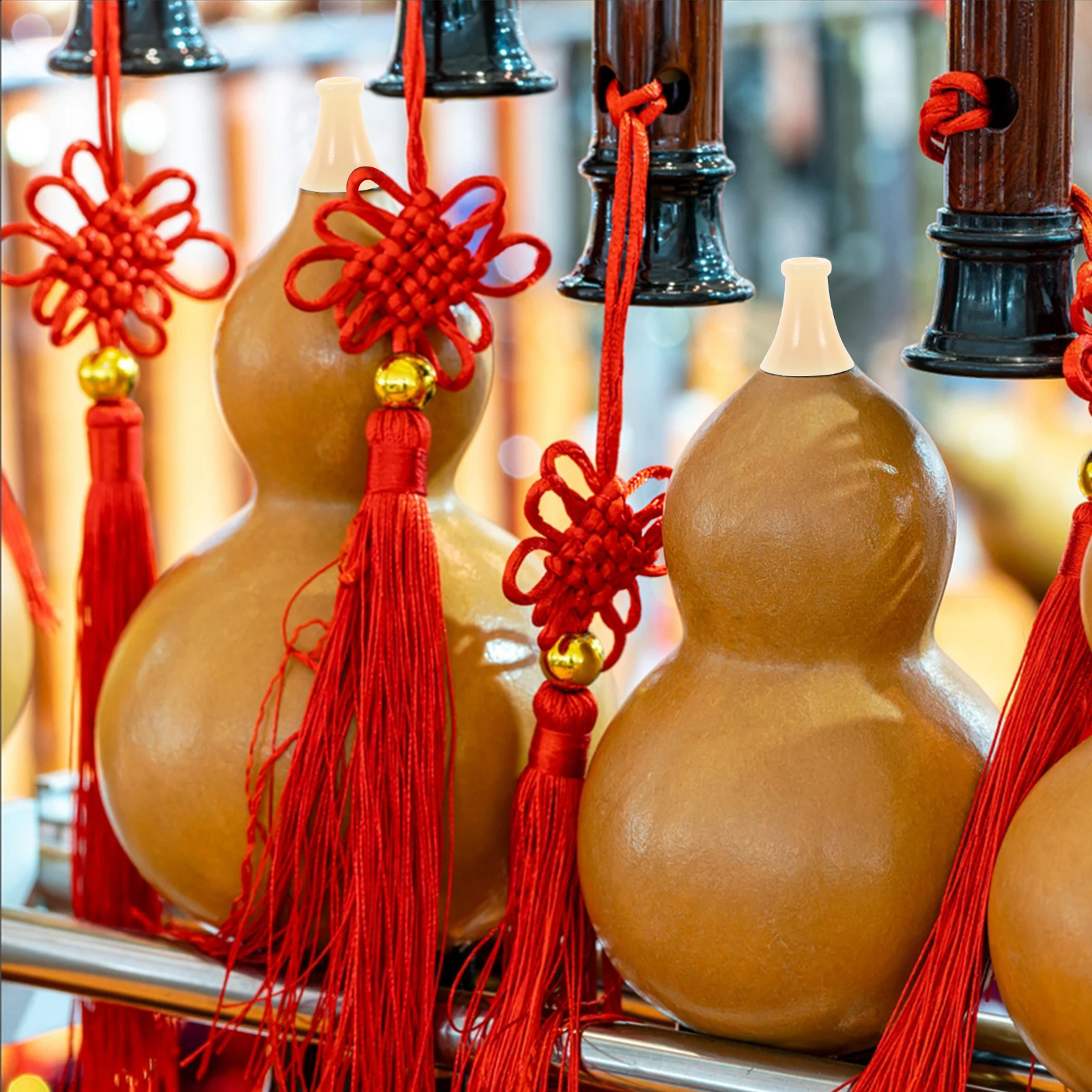 

2pcs Hulusi Mouthpiece Replacement Universal Abs Resin For Flute Clarinet Saxophone Students Beginners Instrument Accessories