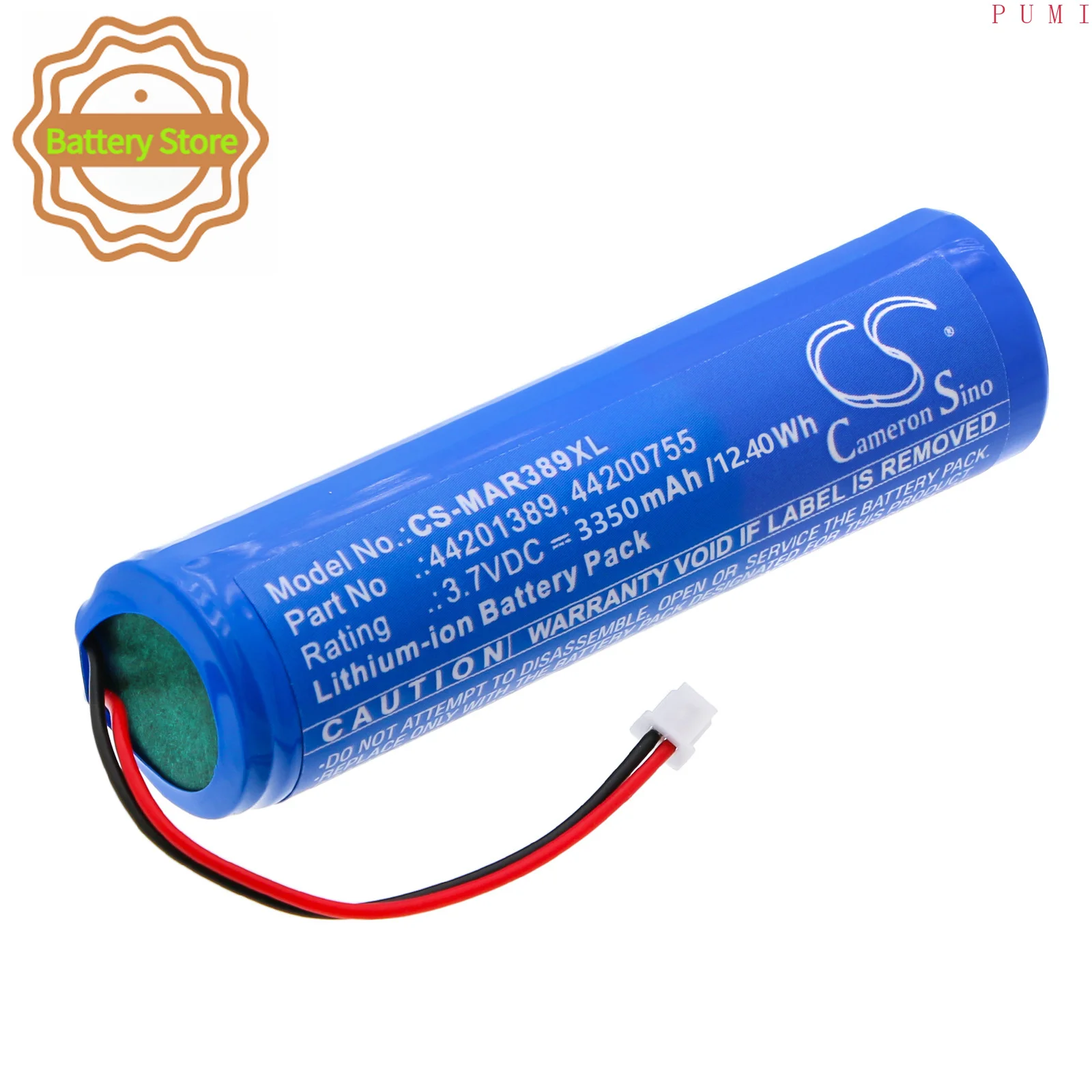 CS Replacement Battery for MARES ICON HD,ICON Genius,Genius Air PN:44201389,44200755 3350mAh / 12.4Wh