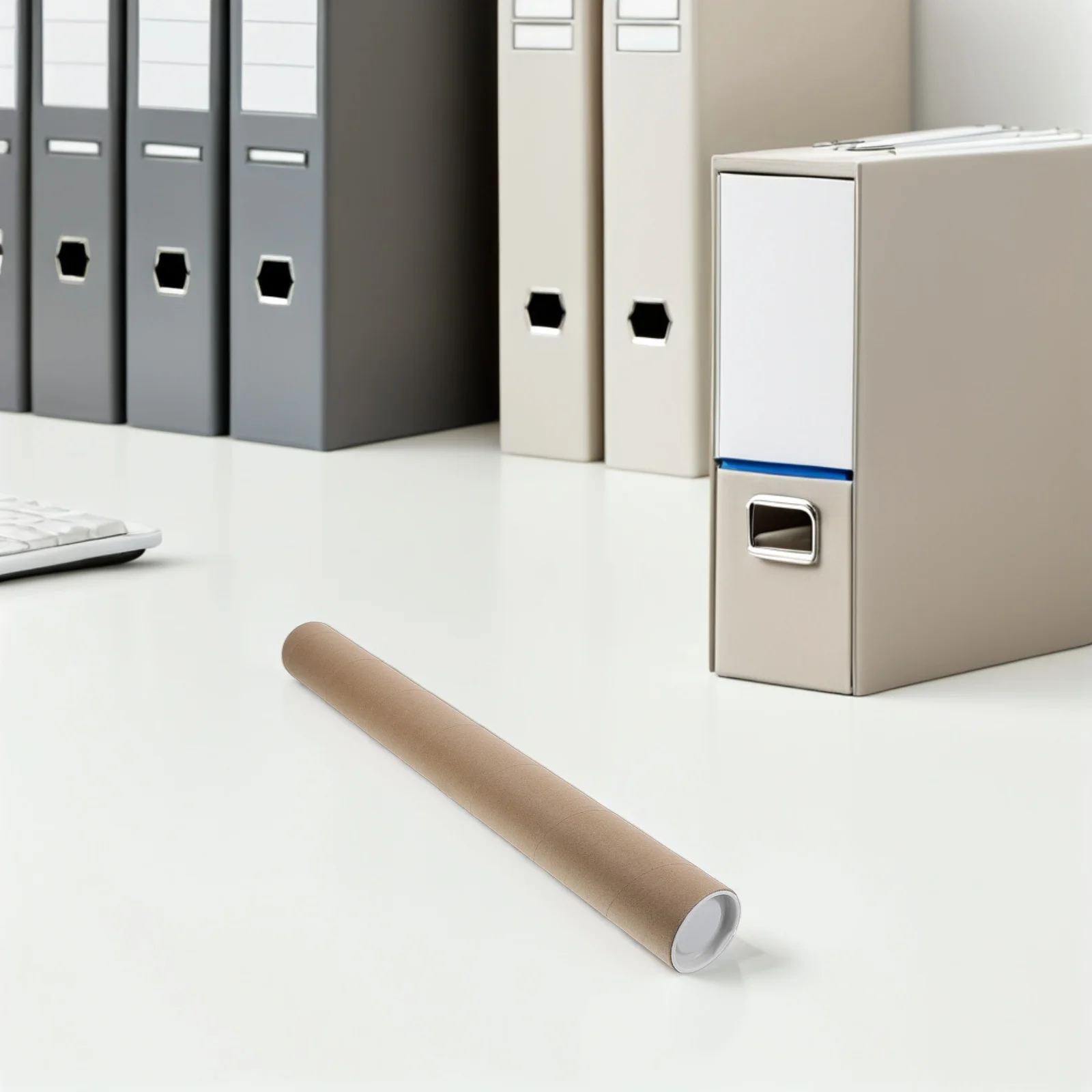 

10pcs Mailing Paper Tubes Kraft Poster Shipping Tube For Artwork Blueprint Storage Cardboard Cylinder Packing Tube For Prints