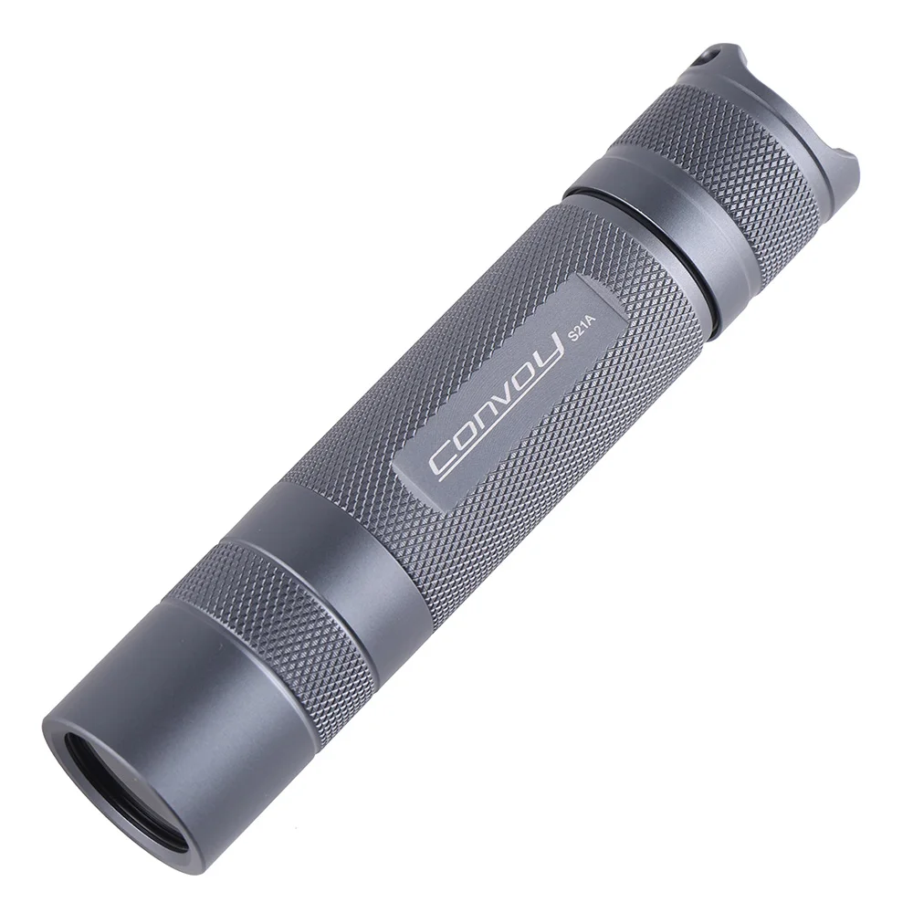 Convoy S21A Nichia UV 365nm Flashlight 21700 Torch with ZWB2 Filter Linterna Led High Power Ultraviolet Light Lanterna