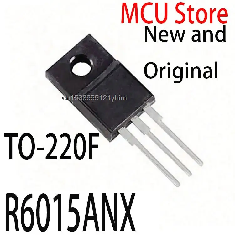 5PCS New and Original  TO-220F R6015 TO220F R6015-ANX R6015ANX