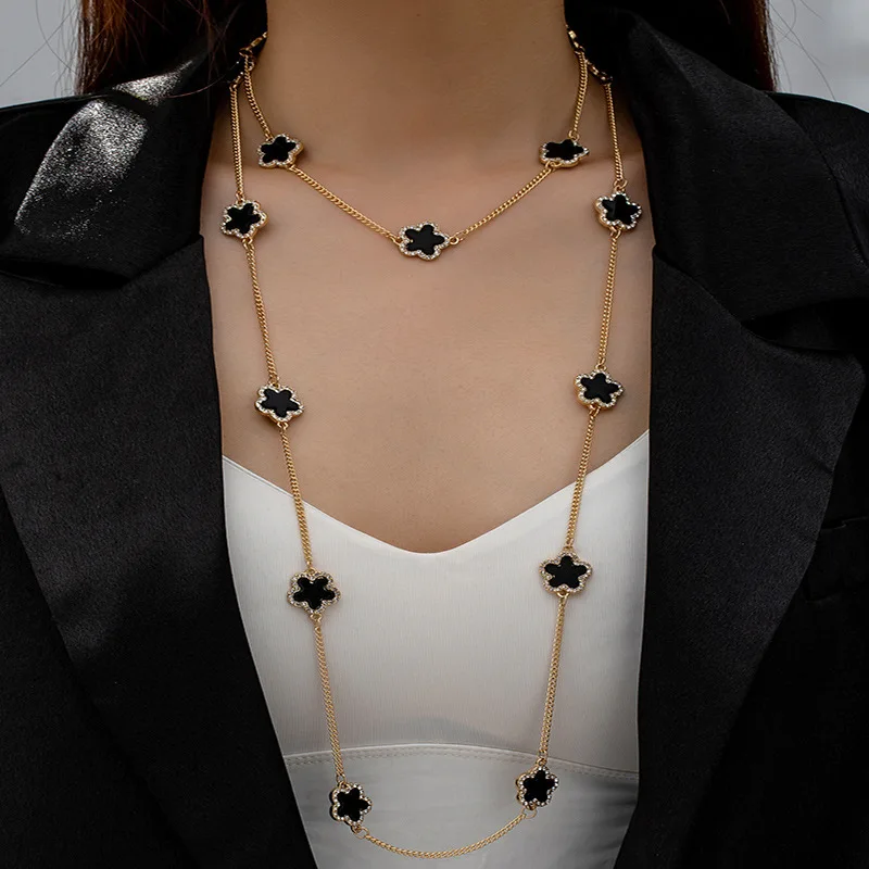 

Faionable Star Pendant Nelace for Women Cross-Border Alloy Material New Trendy Jewelry Simple Design without Extra Pendants