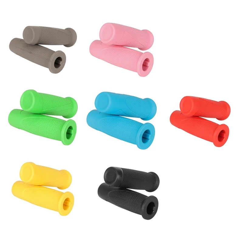 1 Pair Handle Grip Electric Scooter Anti-Slip Silicone Handlebar Grip Electric Scooter Accessories