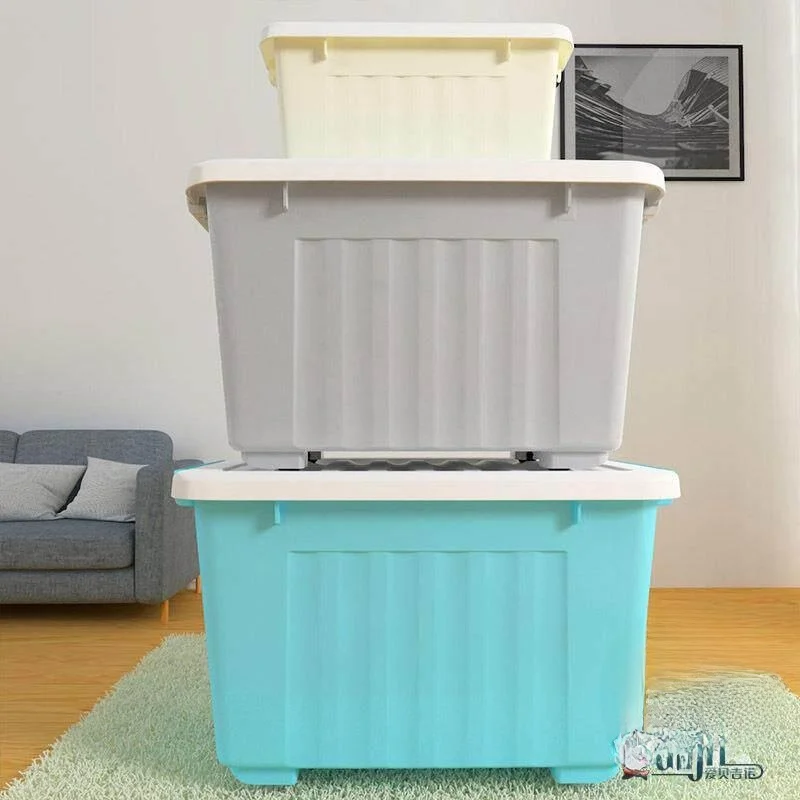 Thickened Plastic Storage Box Extra Large Household Clothes Toy Organizer Basket Abeniur Love Storage Solution