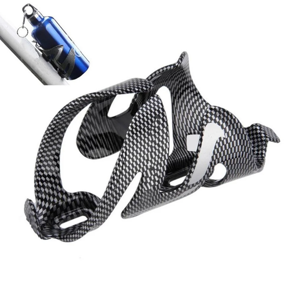 2 قطعة حامل زجاجة مياه من ألياف الكربون سريع التحرير لركوب الدراجات، قفص زجاجات الدراجة قابل للتعديل، خفيف الوزن ومتين