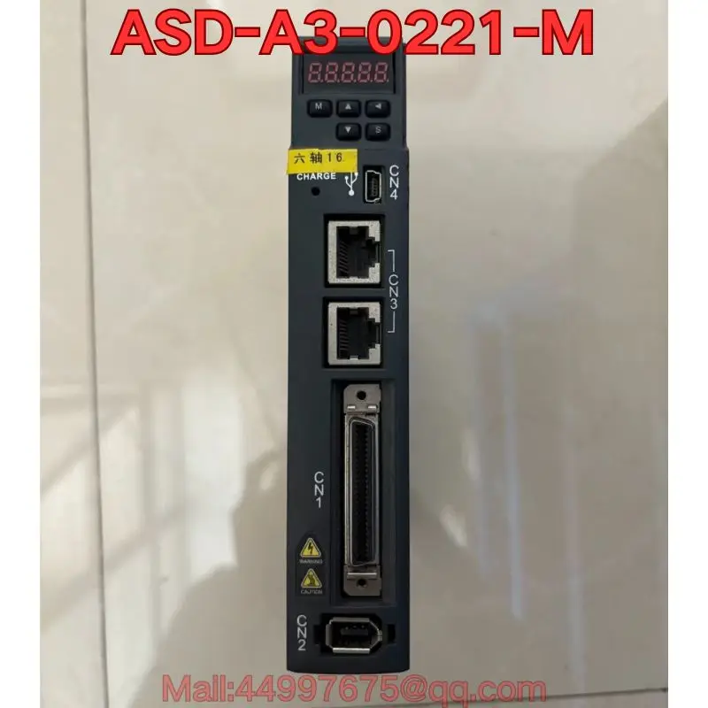

Second-hand ASD-A3-0221-M servo drive function test is normal