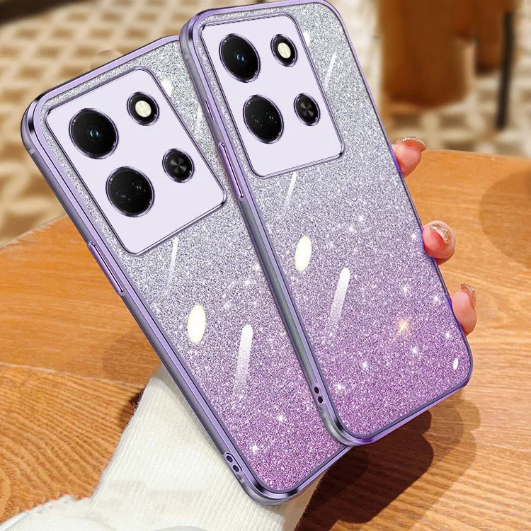 

Flash Powder Plated Phone Case, Infinix Hot40, Smart 8, Spark 20 Pro, P55