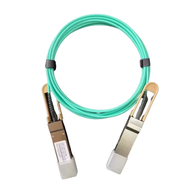

200 г OM3/OM4 Активный оптический кабель центра обработки данных Qsfp56 к Qsfp56 5M Aoc OEM, совместимый с интернет-кабелем Poe Arista Network