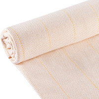 100cm*100cm Monk Cloth for DIY Carpet Accessory Embroidery Needlework Sewing Punch for Tufting Gun Retro Cotton Fabric