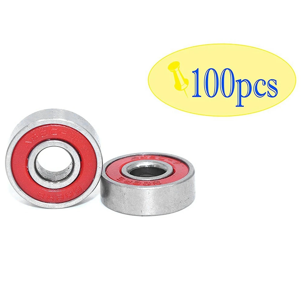 608RS Skateboard Bearings Special Bearings for Low-Noise Motors High-Quality Miniature Oil-Impregnated Bearings