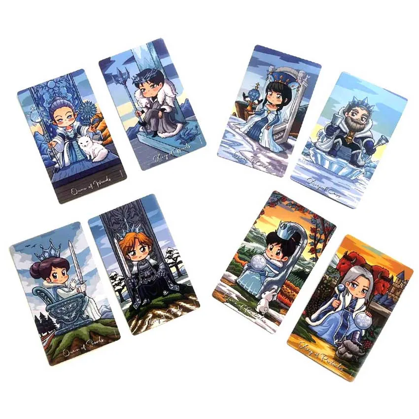 12X7 cm  Winter Magic Tarot Deck Card Games