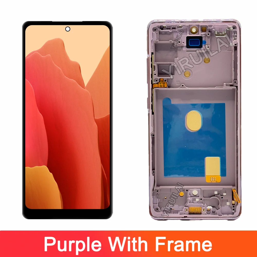 TFT S20FE LCD Voor Samsung S20 FE LCD Display SM-G781 G7810 G781U G781B met Frame Touch Screen Digiziter Vergadering Vervanging
