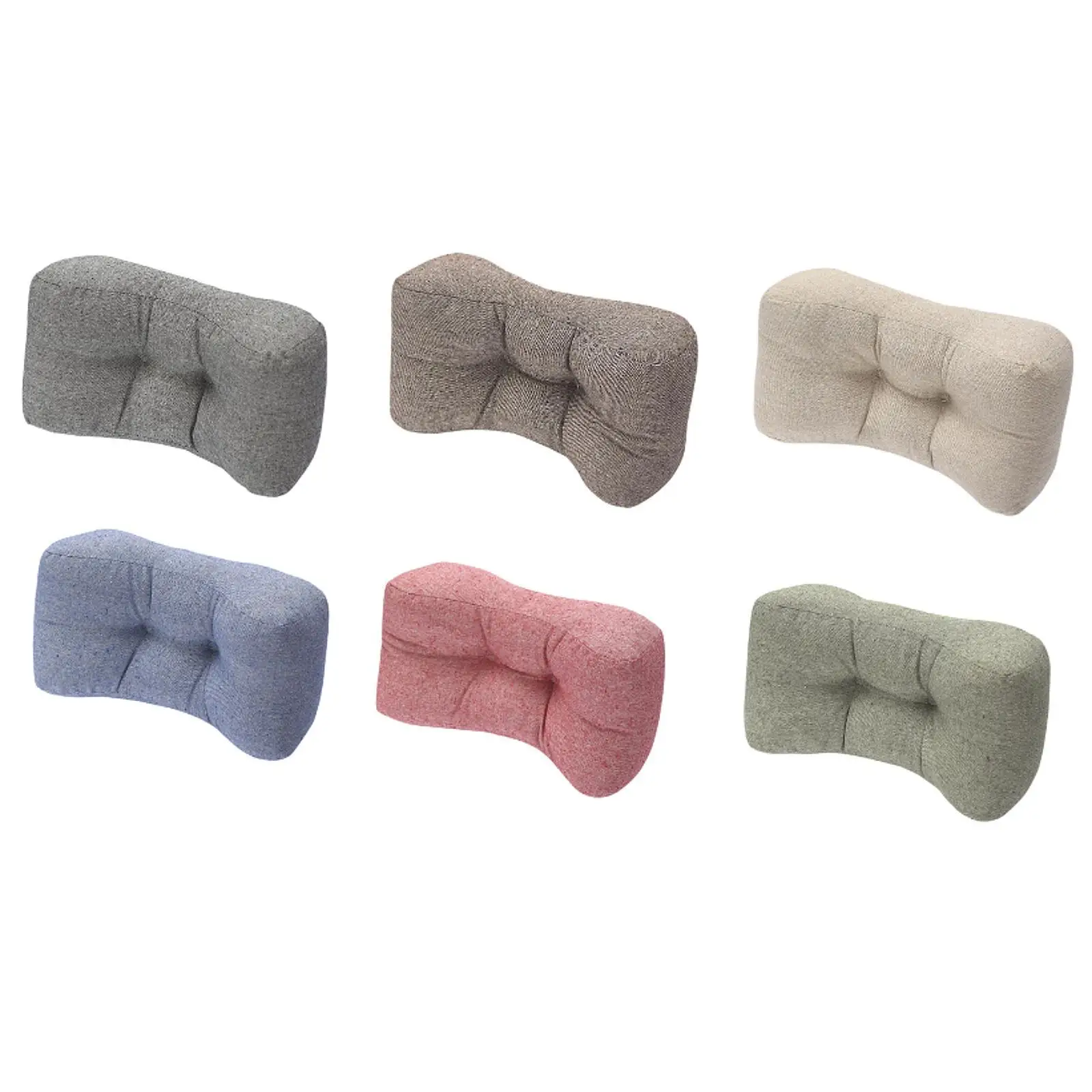 

Lumbar Pillow Throw Pillow Waist Support Pillow Waist Protect Cushion Back Cushion for Nap Pregnant Women Office Chair Driving