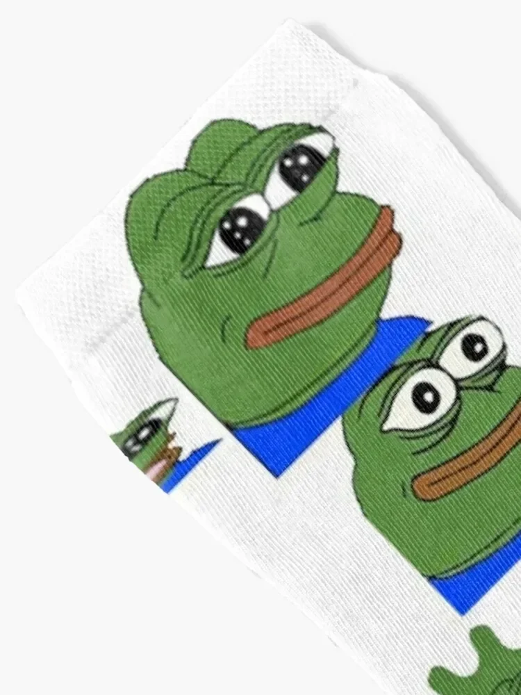 XQC's Pepe Emotes Socks essential set Women's Socks Men's