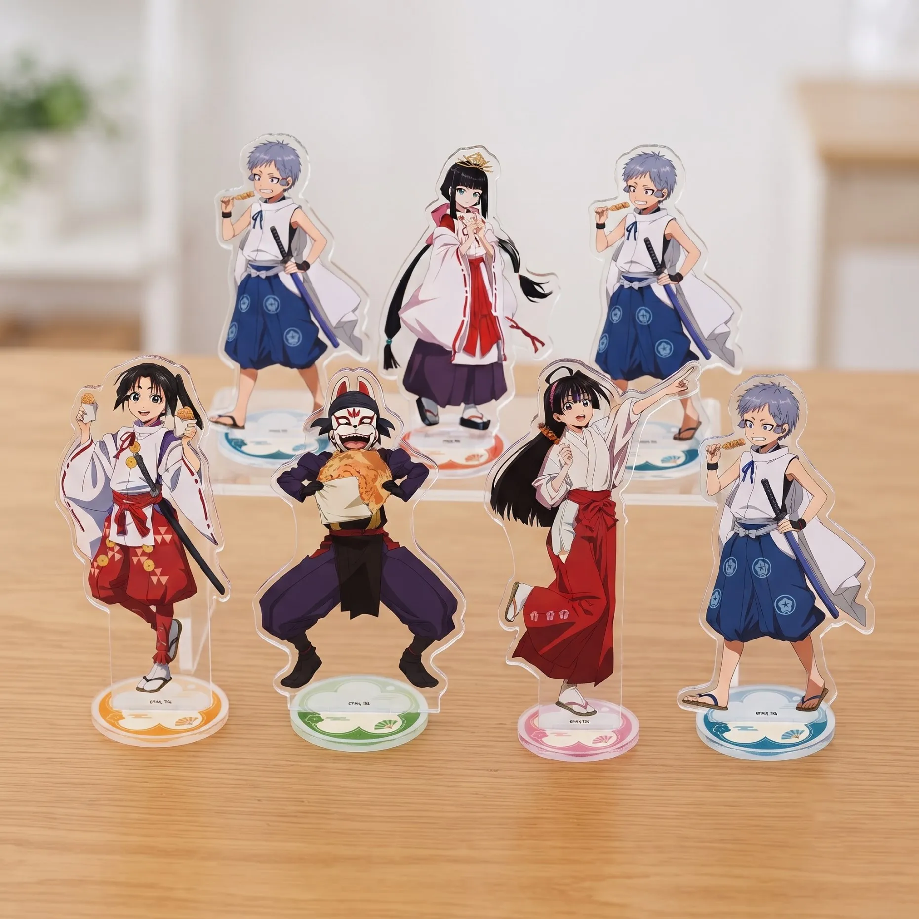 Spirit Blade Chronicle SBC Kenji Yoko Collection Japanese Samurai Plaque Fashion Anime Otaku Model 15cm Acrylic Standee Keychain